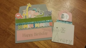 Inside of the birthday card