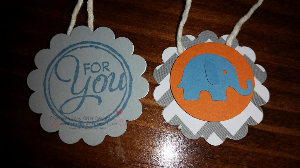 Baby Shower sanitizer tags