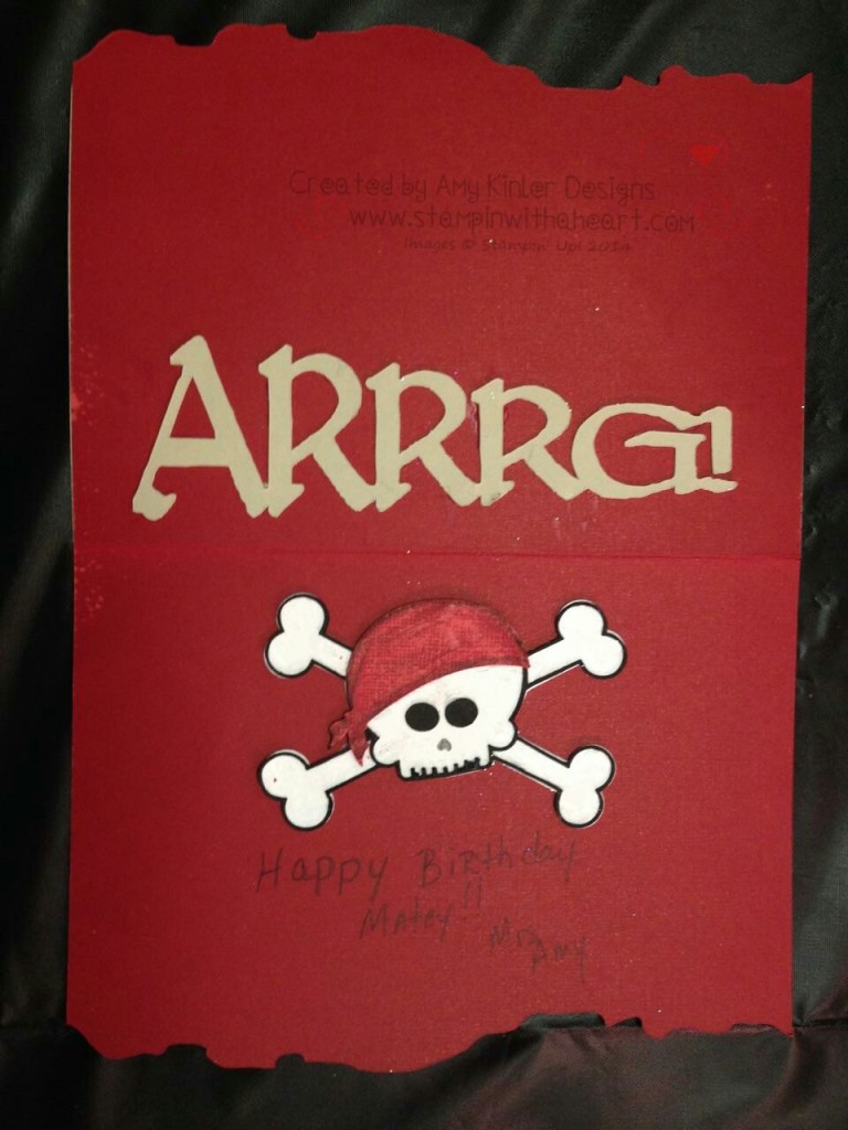 Pirate card