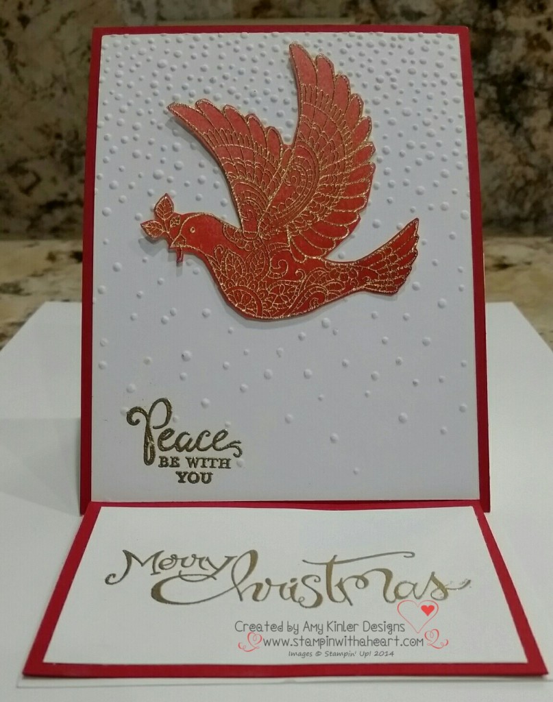 Dove of Peace card for Nursing home
