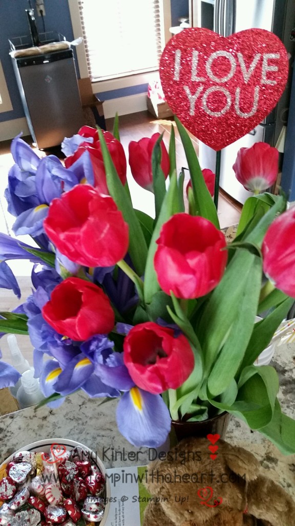 Flowers from my Wonderful Husband Tim