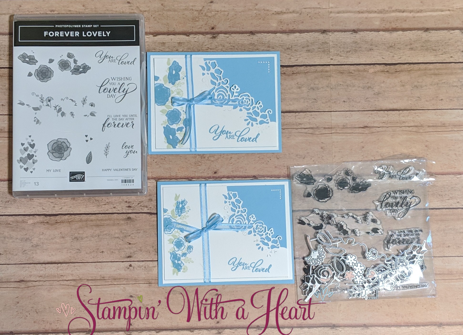 stampin up stamp and die sets ** Forever Lovely stamps & Lovely